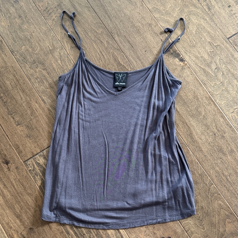 Ella Moss Slate Gray Camisole Top